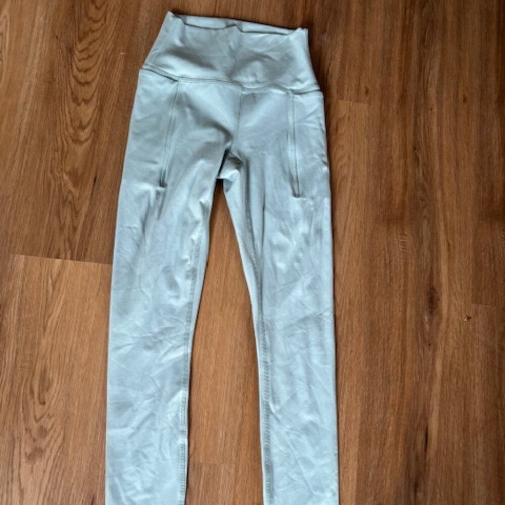 Prana Mint Green Luxara Pocket Leggings 7/8 Length NWT XS